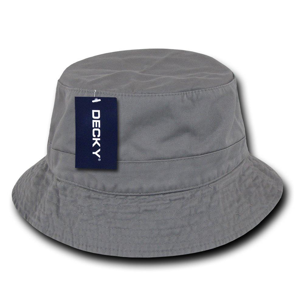 [AUSTRALIA] - DECKY 961-PL-GRY-07 Polo Bucket Hat, Grey, L_XL 