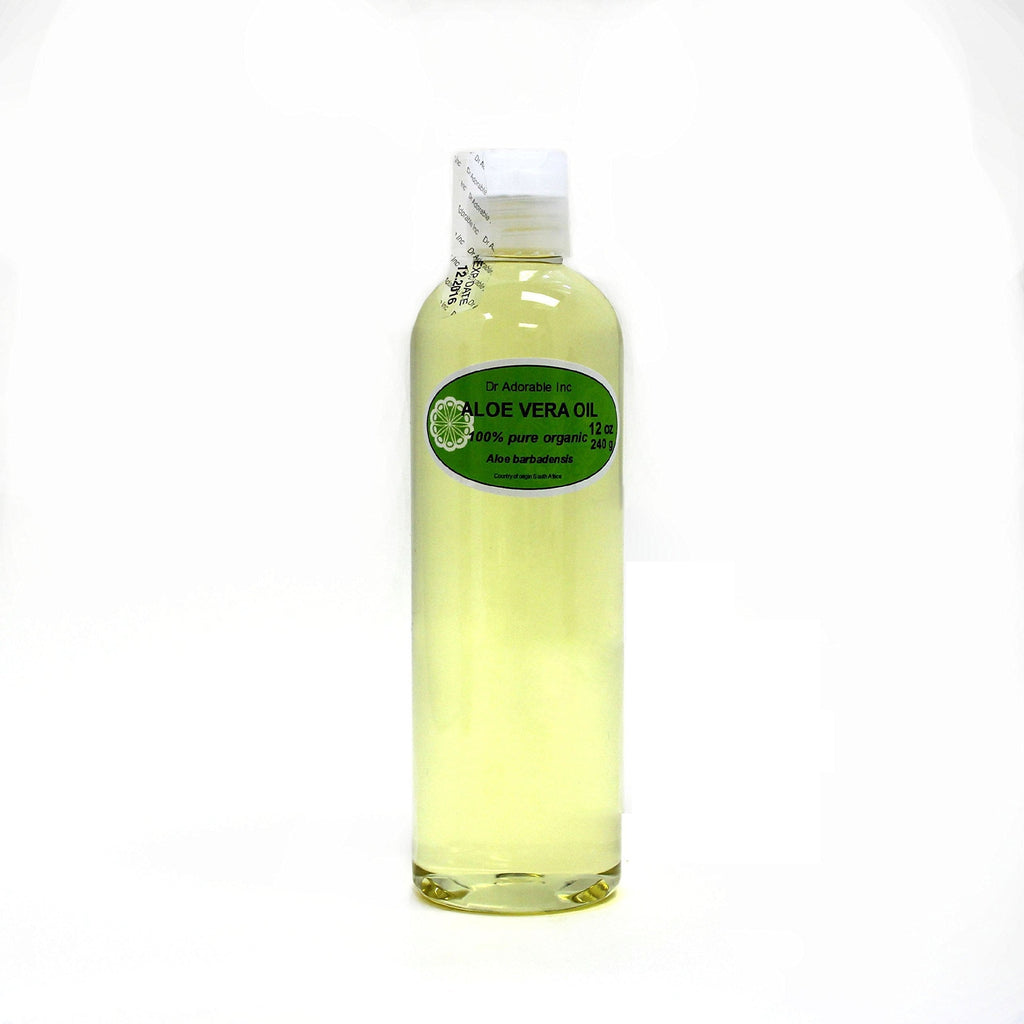 Premium Aloe Vera Oil Pure Organic Cold Pressed by Dr Adorable 12 Oz - BeesActive Australia