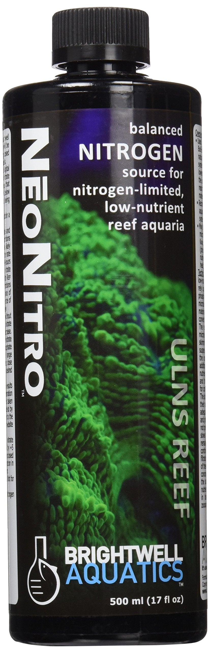 Brightwell Aquatics NeoNitro - Liquid Nitrogen Supplement for Low Nutrient Reef Aquarium Tanks 500 mL - BeesActive Australia