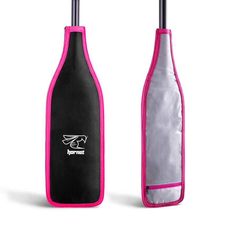 Blade Cover for Dragon Boat Paddle (Black/Pink/Silver) - BeesActive Australia