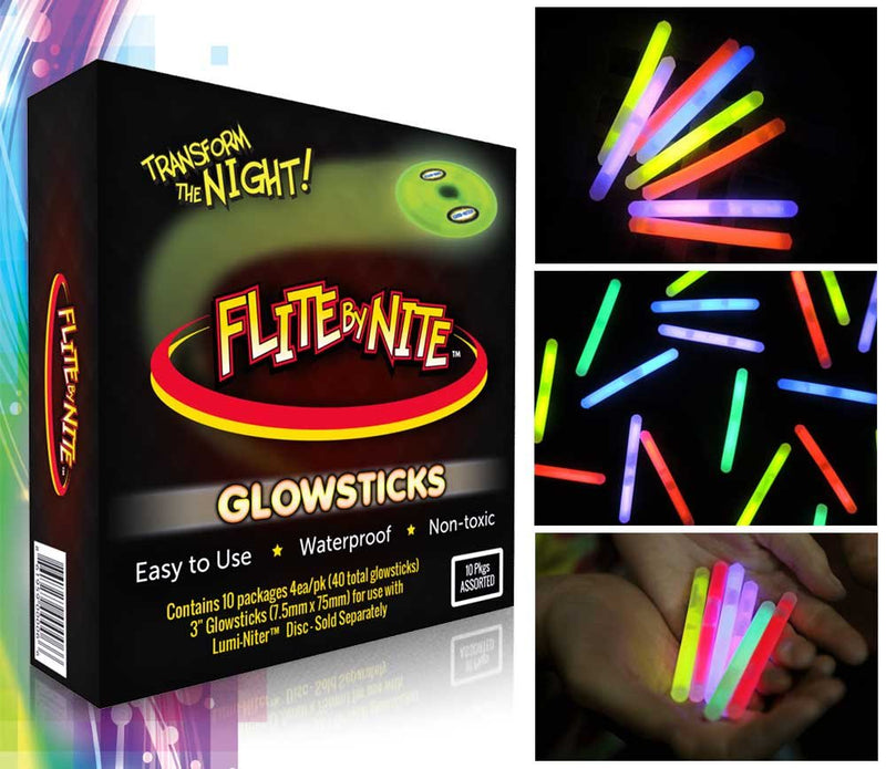 Flite by Nite Lumi-Niter Glow Stick Refills - Assorted Colors - BeesActive Australia