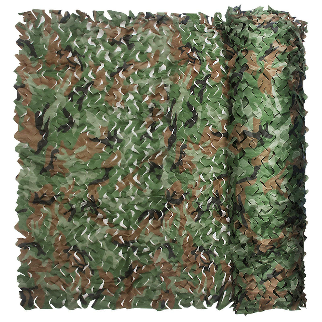 [AUSTRALIA] - iunio Camo Netting, Camouflage Net, Bulk Roll, Mesh, Cover, Blind for Hunting, Decoration, Sun Shade, Party, Camping, Outdoor Army Green 6.5ftx5ft/2mx1.5m 
