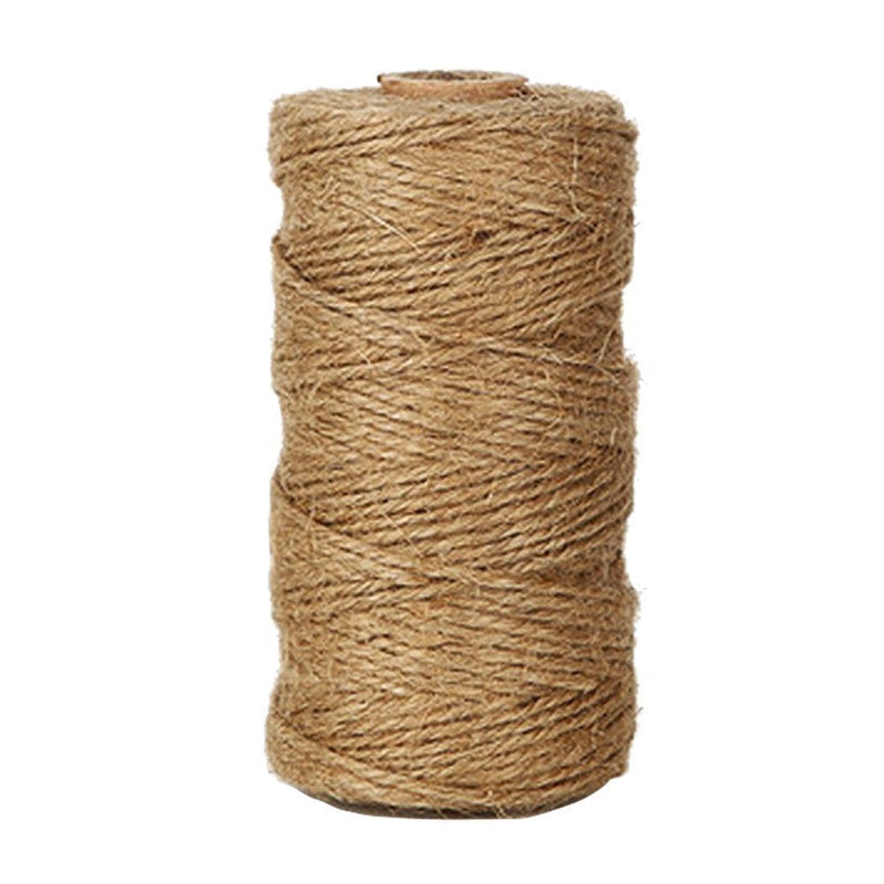 Shintop 328 Feet Natural Jute Twine Best Industrial Packing Materials Heavy Duty Natural Jute Twine for Arts and Crafts and Gardening Applications (328 Feet Twine) 100m - BeesActive Australia