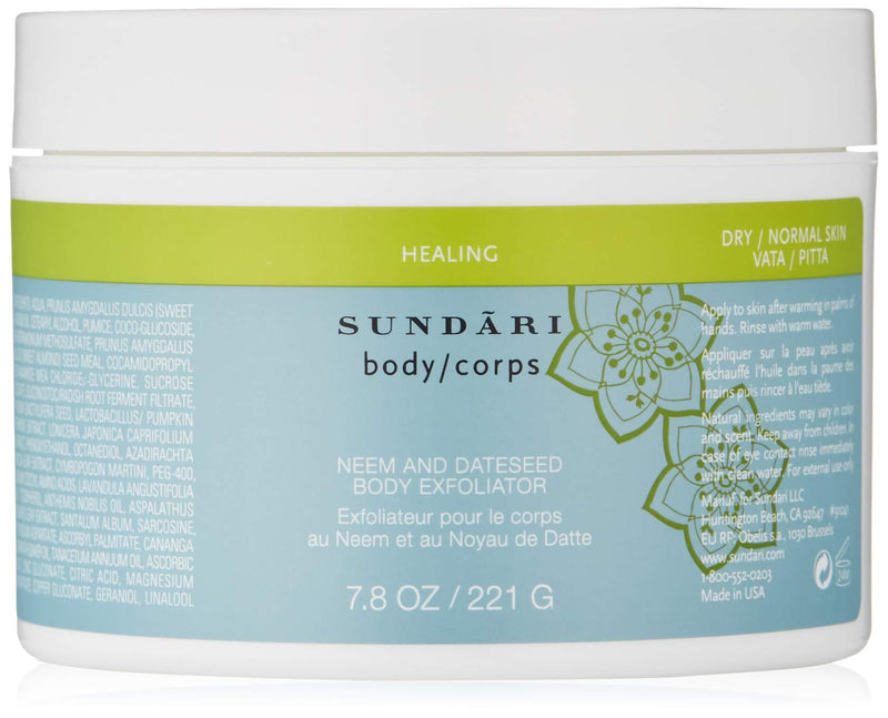 SUNDÃRI Neem and Date Seed Body Exfoliator - BeesActive Australia