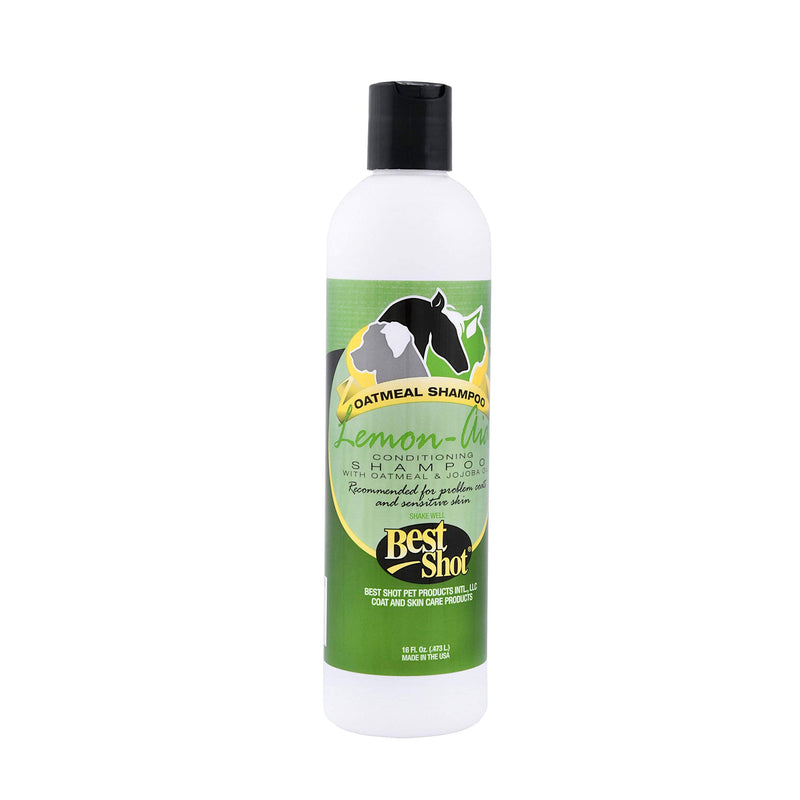 Best Shot Pet Lemon-Aid Oatmeal Wash 16 oz - BeesActive Australia