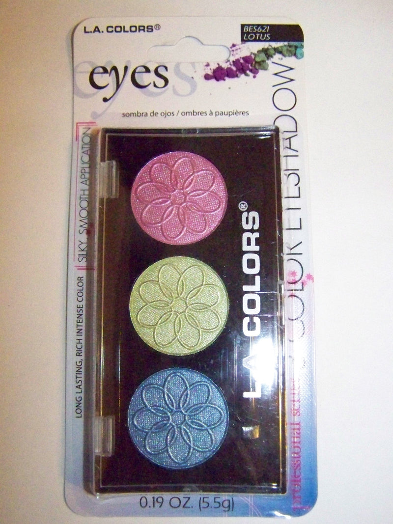 L.A. COLORS 3 Color Eyeshadow Lotus - BeesActive Australia