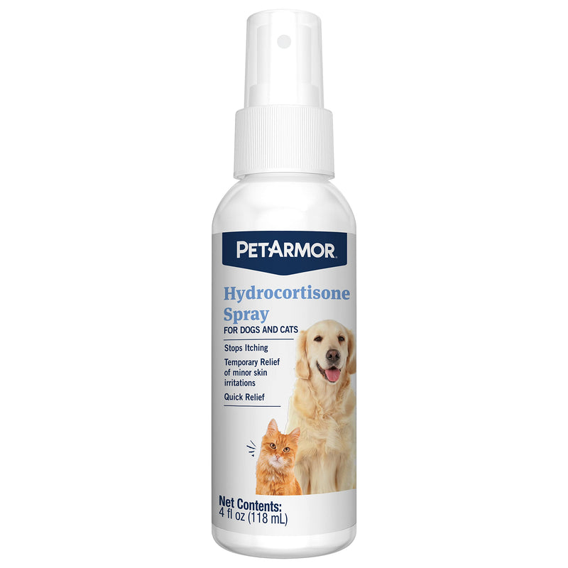 PetArmor Hydrocortisone Spray for Dogs & Cats, 4 oz - BeesActive Australia