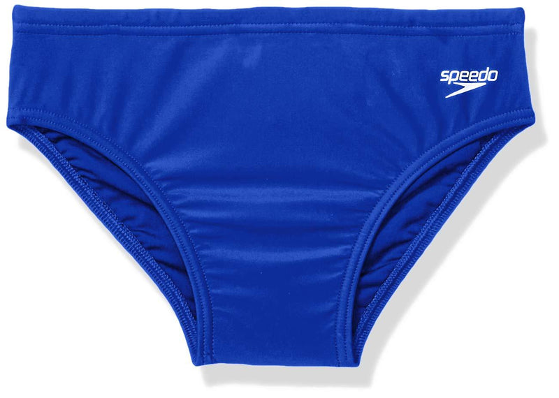 [AUSTRALIA] - Speedo Mens Swimsuit Brief Powerflex Eco Solid Youth New Sapphire 24 