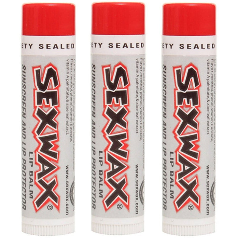 Sex Wax Lip Balm Three Pack 3 Pack - BeesActive Australia