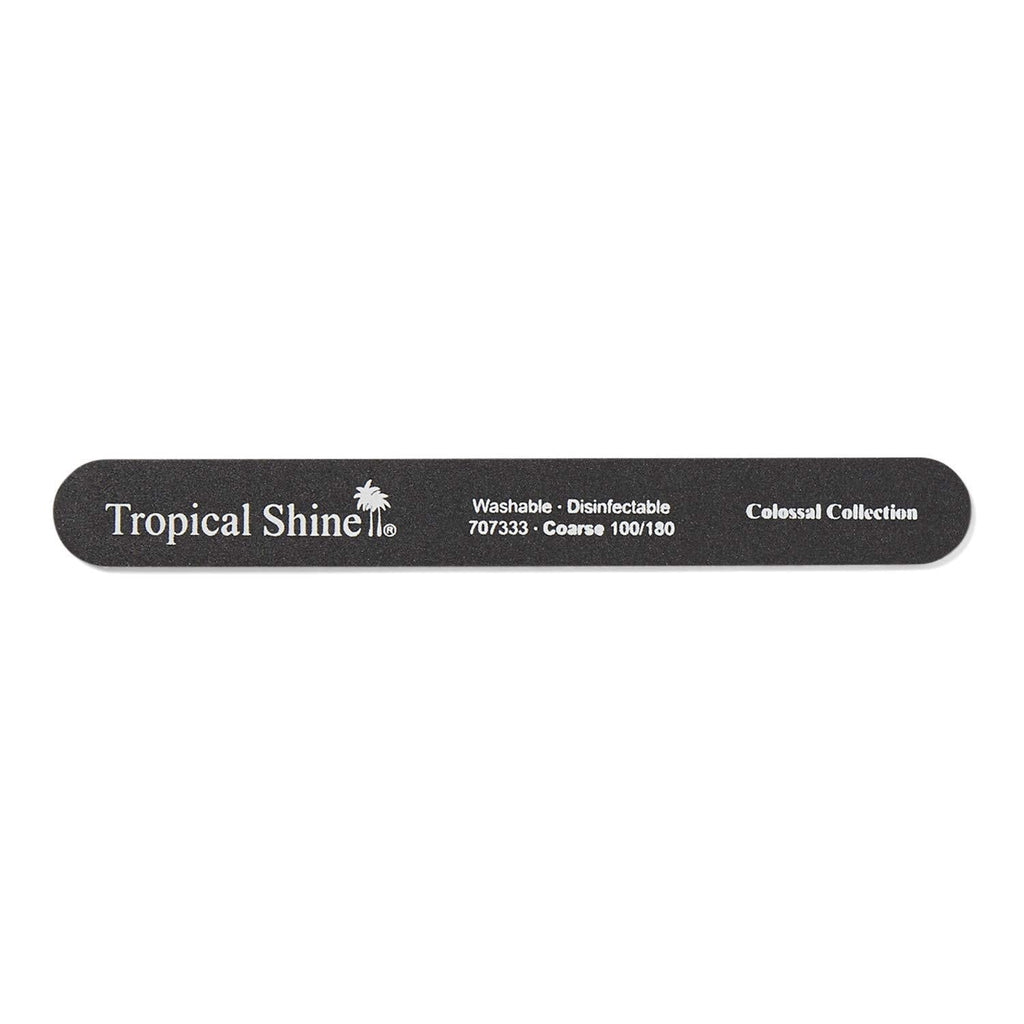 Tropical Shine Coarse Black Colossal Nail File - BeesActive Australia