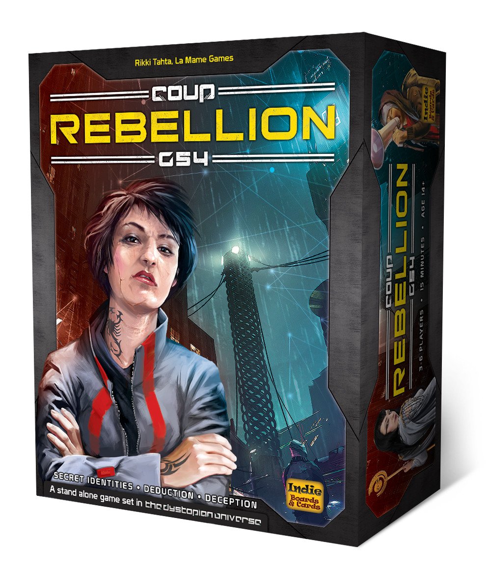 Indie Boards and Cards Coup Rebellion G54 Card Game - BeesActive Australia