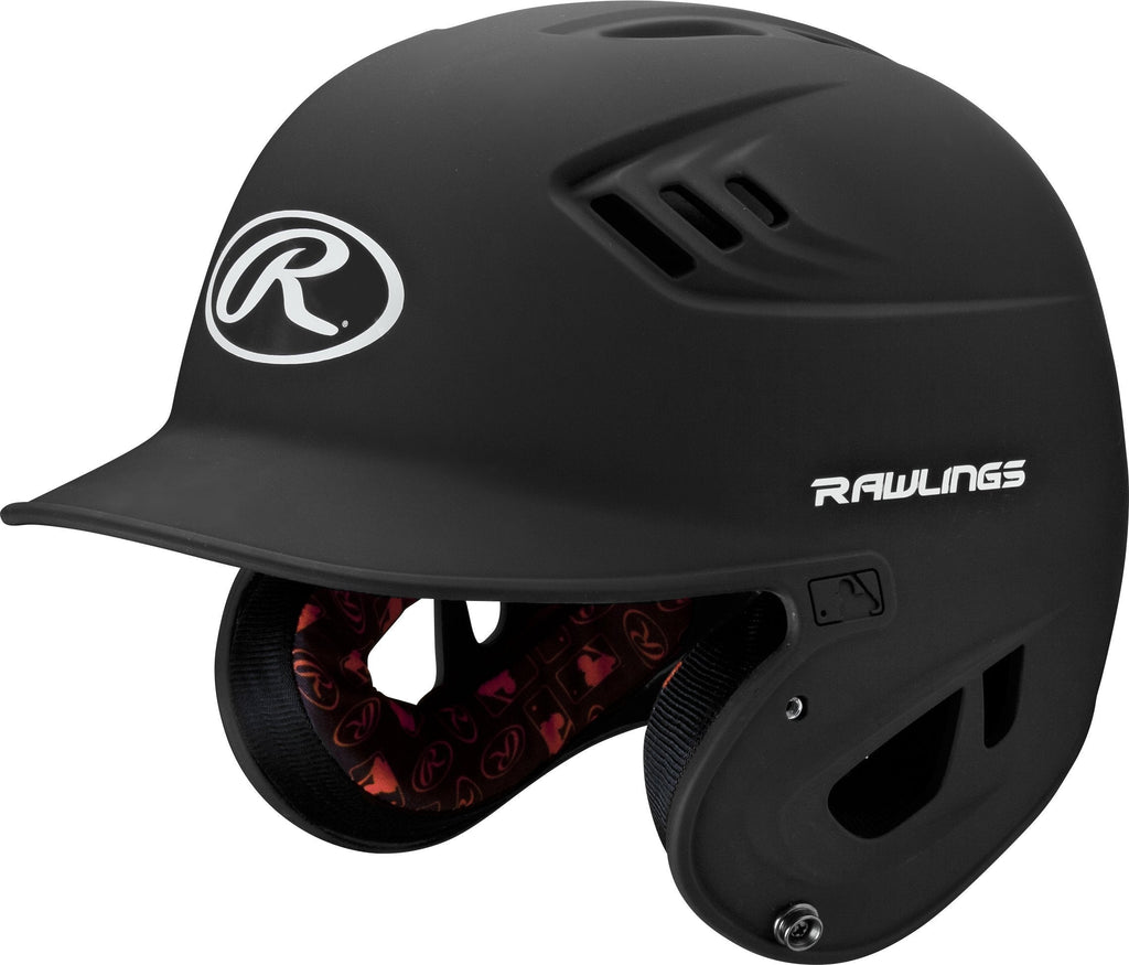 [AUSTRALIA] - Rawlings R16 Series Matte Batting Helmet Black Senior 