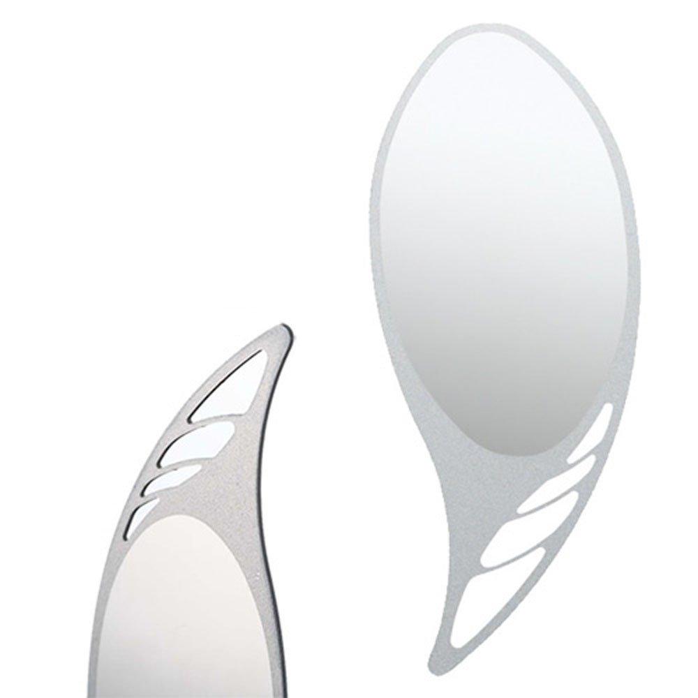 BoxCave MARUTO Mirror MR-011 Hasegawa Stainless Steel Mirror MR-011 KEIBA Small Personal Makeup Mirror MR-011 Comes with BoxCave Microfiber Cleaning Cloth - BeesActive Australia