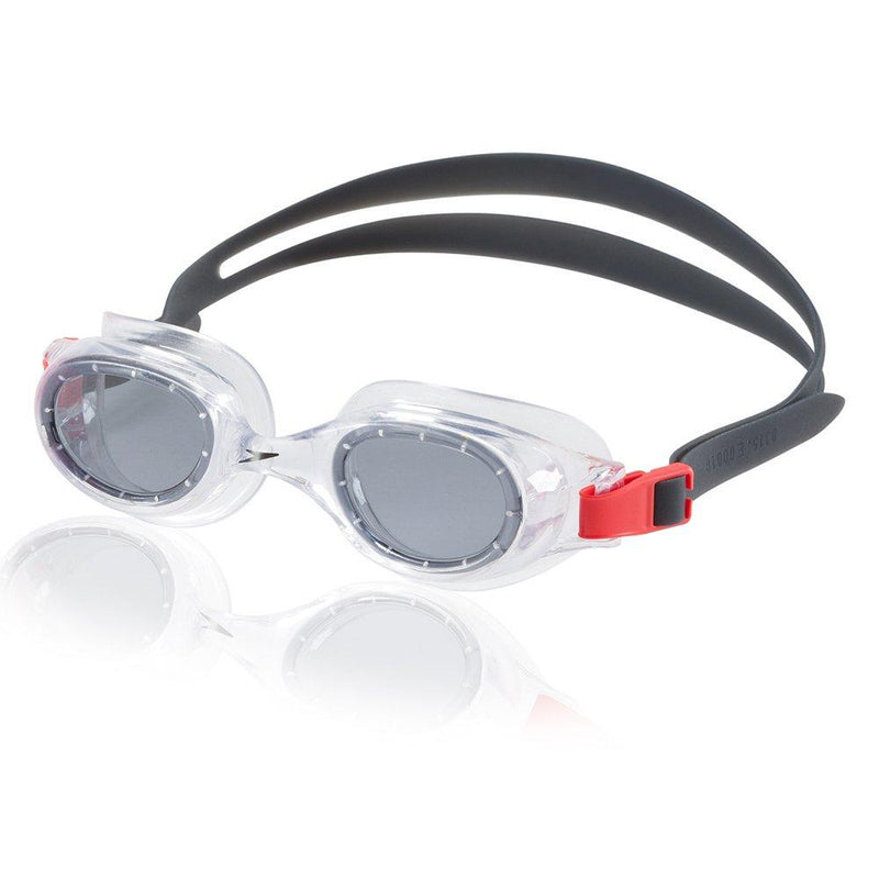 Speedo Unisex-Adult Swim Goggles Hydrospex Classic Smoke Ice - BeesActive Australia