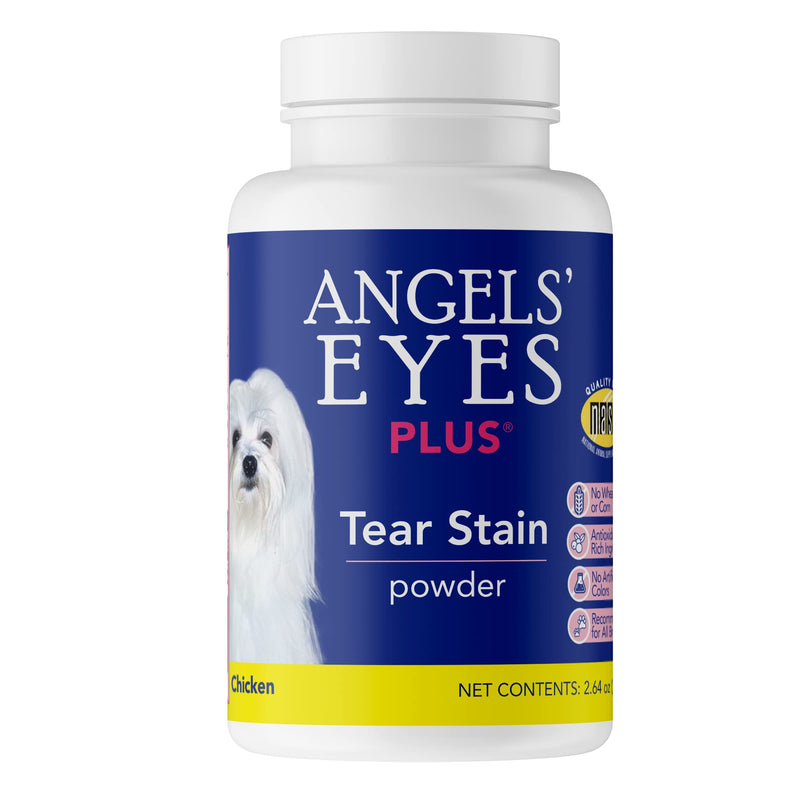 Angels’ Eyes PLUS Tear Stain Prevention Chicken Powder for Dogs and cats | For All Breeds | No Wheat No Corn | Daily Support for Eye Health | Proprietary Formula - BeesActive Australia