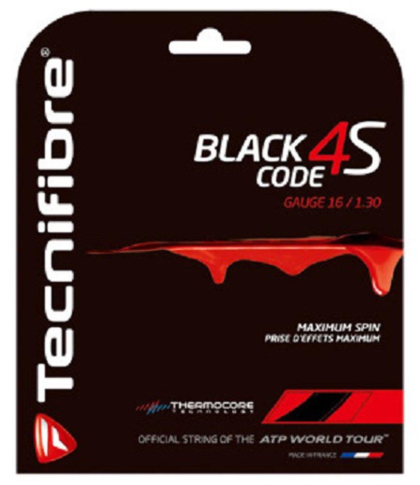 [AUSTRALIA] - Tecnifibre Black Code 4S Tennis String (16G) 