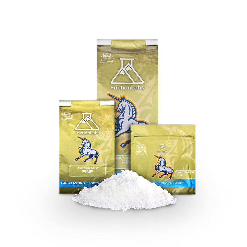 Friction Labs Premium Sports Chalk for Rock Climbing, Weight Lifting, Gymnastics, Tennis & More - Long Lasting Grip, Healthier Skin, Better Overall Performance - Endorsed by 100+ Pro Athletes 5 oz Fine Texture - Unicorn Dust - BeesActive Australia