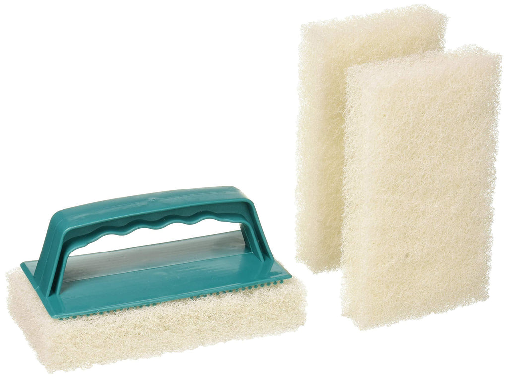 A-Maz The Gripper handle + scrub pads - (Pack of 2 - 2 handle,4 scrub pads) - BeesActive Australia