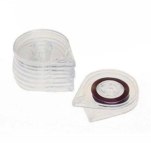 Hrhyme 5 Pieces Box Holder for Nail Art Striping Tape Line - BeesActive Australia