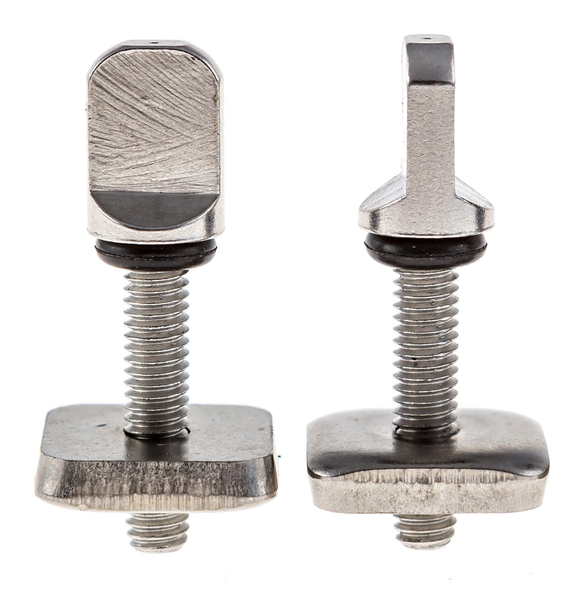 Santa Barbara Surfing SBS - No Tool Stainless Steel Fin Screw for Longboard and SUP - Choose 2 or 3 Pack 2 Pack - BeesActive Australia