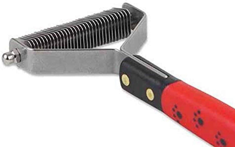 Ryan's Pet Supplies Paw Brothers 32-Blade Double Wide Undercoat Rake for Dogs, Extra Fine - BeesActive Australia