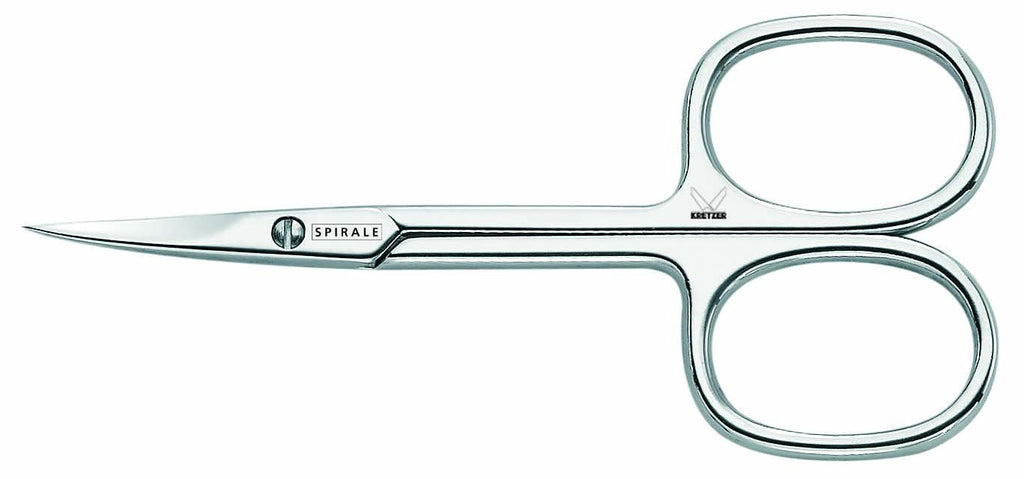 Kretzer Spirale 115609 (15609) 3.5"/ 9cm - Cuticle/Thread Scissors, Curved Blades - BeesActive Australia