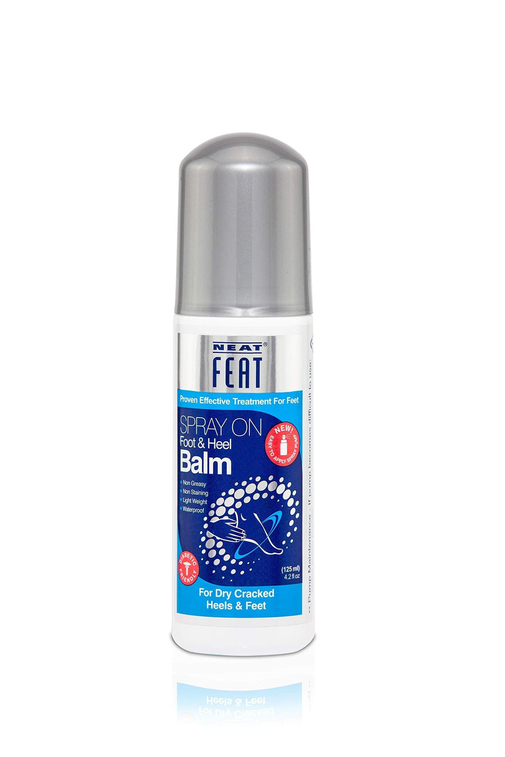 Neat Feat Foot & Heel Balm, Spray, Moisturising' & Heels, Non Greasy, 4.2 Oz - BeesActive Australia