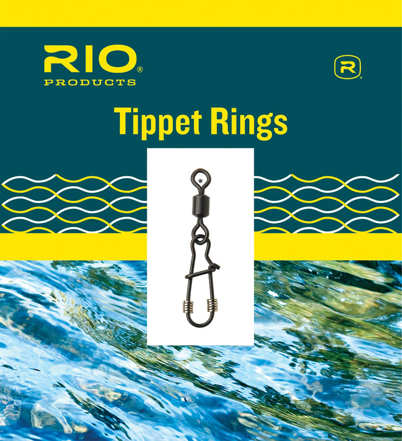 Rio Fly Fishing Head Tippet Ring Size Large Tackle, Steel (Pack of 1) - BeesActive Australia