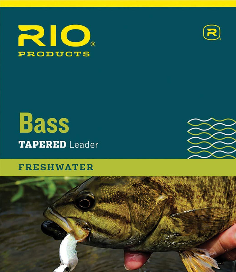 [AUSTRALIA] - RIO Products Leaders Bass Leaders 9' 8Lb 3 Pack, Clear 