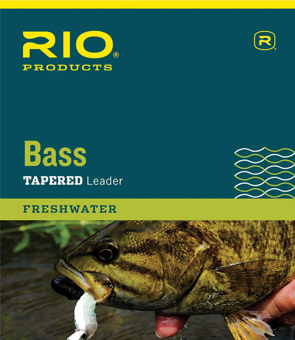 Rio Fly Fishing Bass Leaders 9 Foot 3 Pack 9 ft. 16 lb. - 3 pack - BeesActive Australia