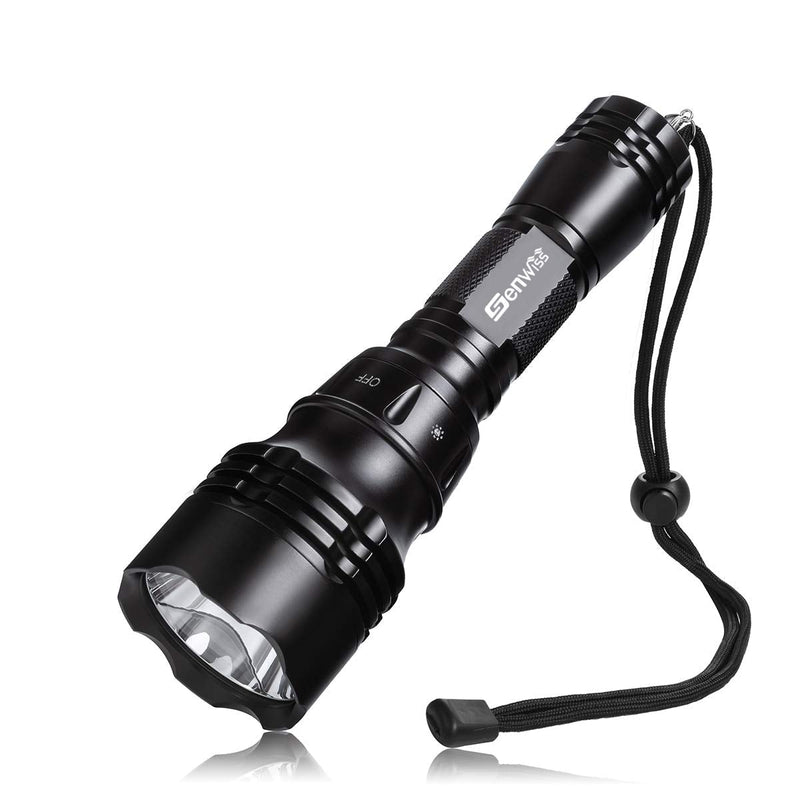 Genwiss Dive Light, Diving Flashlight Underwater Lights Scuba Diving Flashlight, 1000 Lumens Underwater 80M Flashlight for Diving Activities, Torch Light with Rechargeable Battery and USB Charge - BeesActive Australia