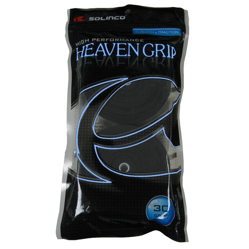 Solinco Heaven Grip Tennis Overgrip 30 Pack - Adsorbtion & Traction - BeesActive Australia