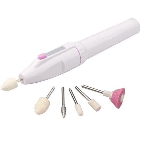 Yimart Professional Pen Shape Nail Drill Art File Electric Manicure Set With 5 Bits - BeesActive Australia