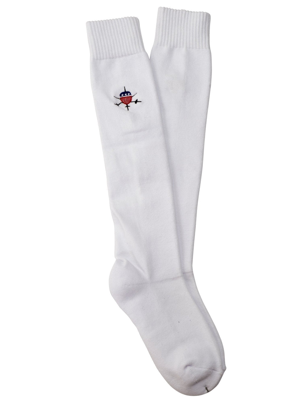 American Fencing Gear [Set of 2 Pairs Fencing Socks for Epee, Sabre and Foil - 100% Cotton - Protective Gear Large - BeesActive Australia