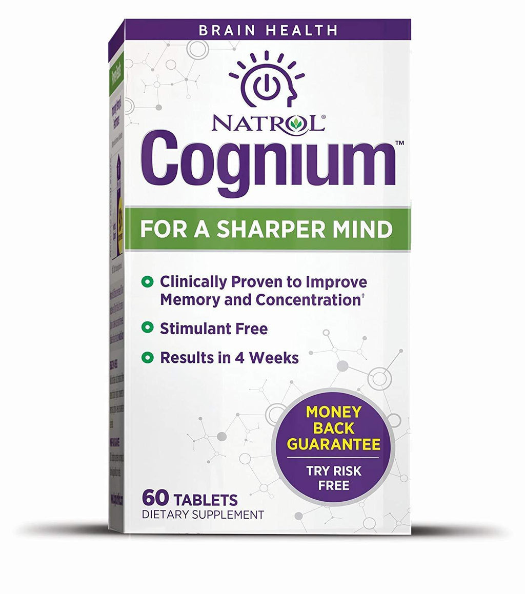 Natrol Cognium Sharper Mind, 60 Tablets (Pack of 2) - BeesActive Australia