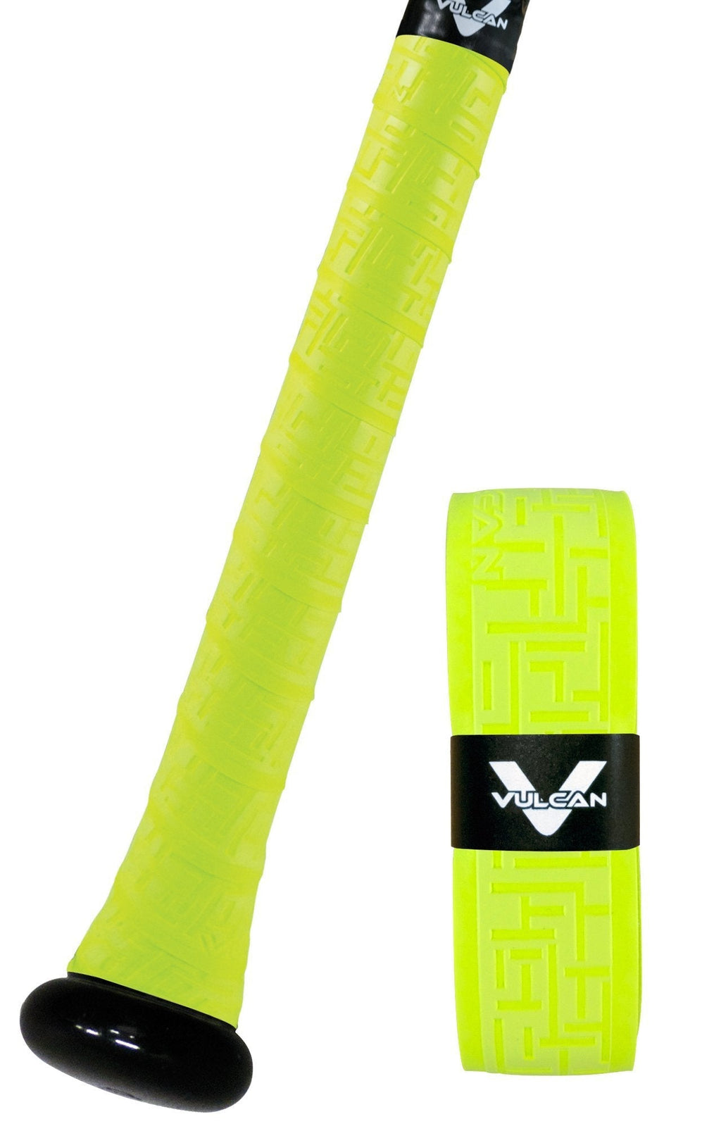 [AUSTRALIA] - Vulcan Bat Grip, Vulcan 1.75mm Bat Grip, Optic Yellow 