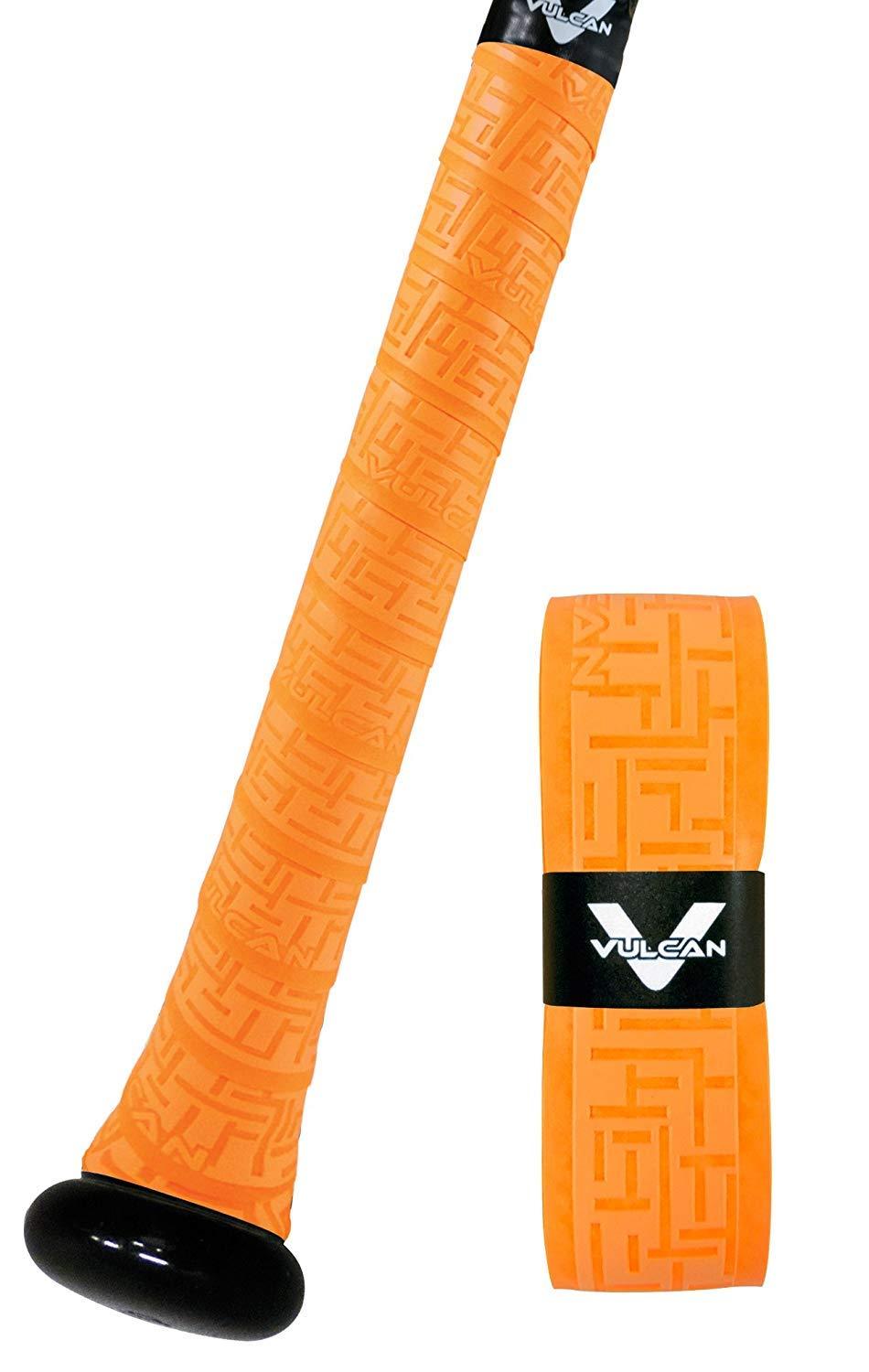 [AUSTRALIA] - Vulcan V100-ORG Bat Grip, Optic Orange, 1.00mm Bat Grip 