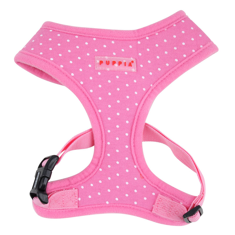 Puppia Dotty Harness A Pink Small - BeesActive Australia