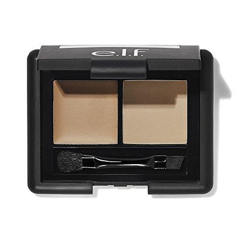 e.l.f. Cosmetics Studio Eyebrow Kit Brow Powder and Wax Duo for More Defined Eyebrows, Brush Included, Light Tint - BeesActive Australia
