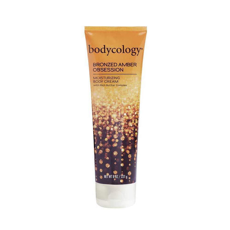 Bodycology Bronzed Amber Obsession Moisturizing Body Cream With Rich Butter Complex 8 oz (8 Ounces) - BeesActive Australia
