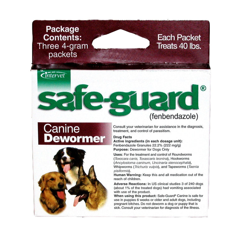 Merck Animal Health Safe-Guard Canine Dewormer, 4 gm - BeesActive Australia