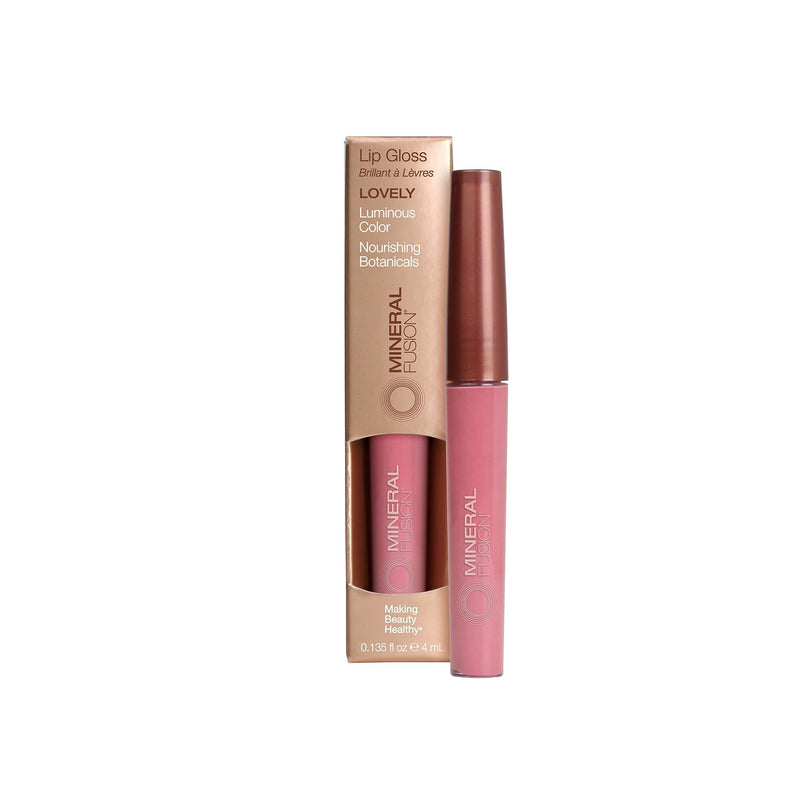 Mineral Fusion Lip Gloss Lovely By Mineral Fusion, 0.135 Oz, 0.135 Ounce - BeesActive Australia