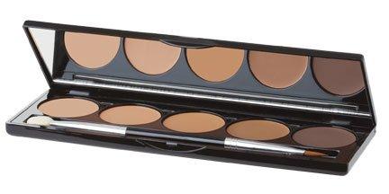 Jolie Ultra Blendable 5 Shade Cream Contouring & Highlighting Palette (Medium) Medium - BeesActive Australia