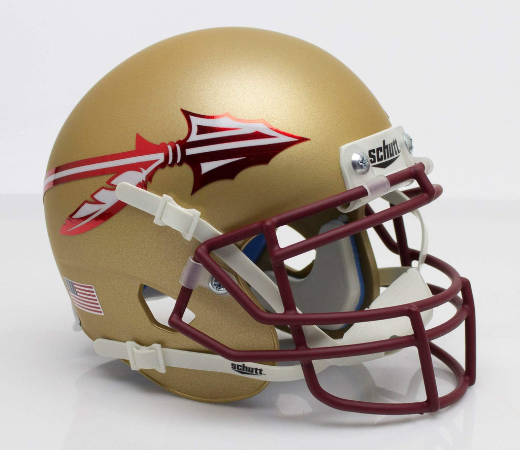Schutt NCAA Florida State Seminoles Mini Authentic XP Football Helmet 2015 Alt. 3 - BeesActive Australia