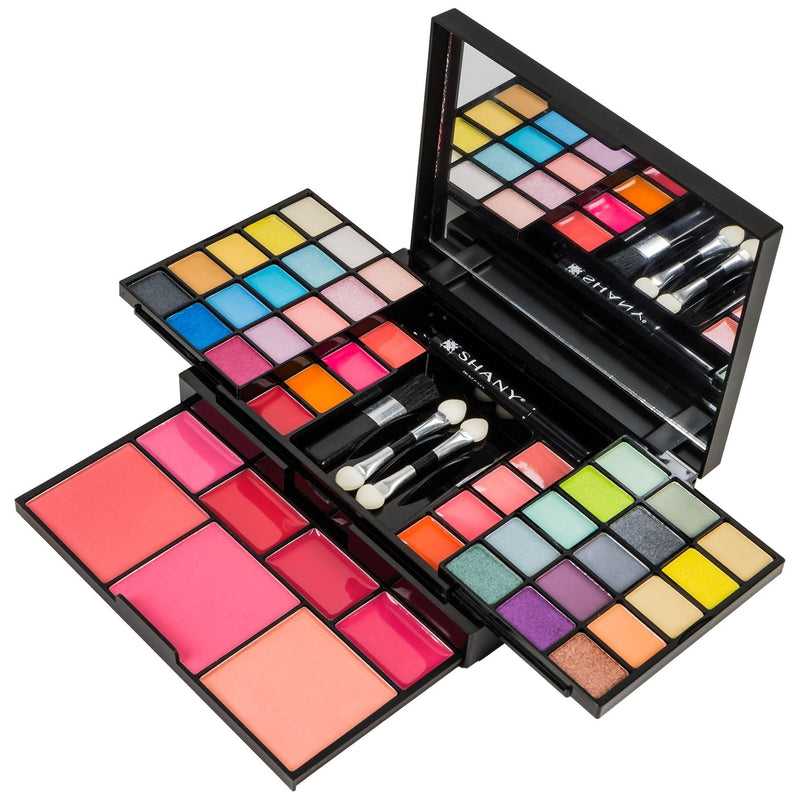 SHANY 'Fix Me Up' Makeup Kit - Eye Shadows, Lip Colors, Blushes, and Applicators - BeesActive Australia