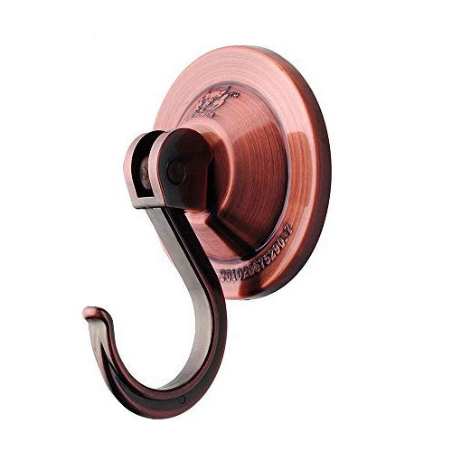 NL Home Suction Cup Hooks, 4-Pack Vacuum Wreath Hangers for Flat Smooth Wall Surface, Copper - BeesActive Australia