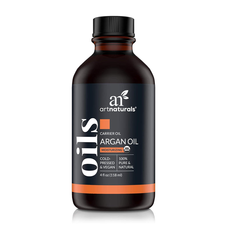 artnaturals Organic Morrocan Argan Oil - 4 oz - for Hair, Face & Skin - 100% Pure Grade A Triple Extra Virgin Cold Pressed from The kernels of The Argan Tree - BeesActive Australia