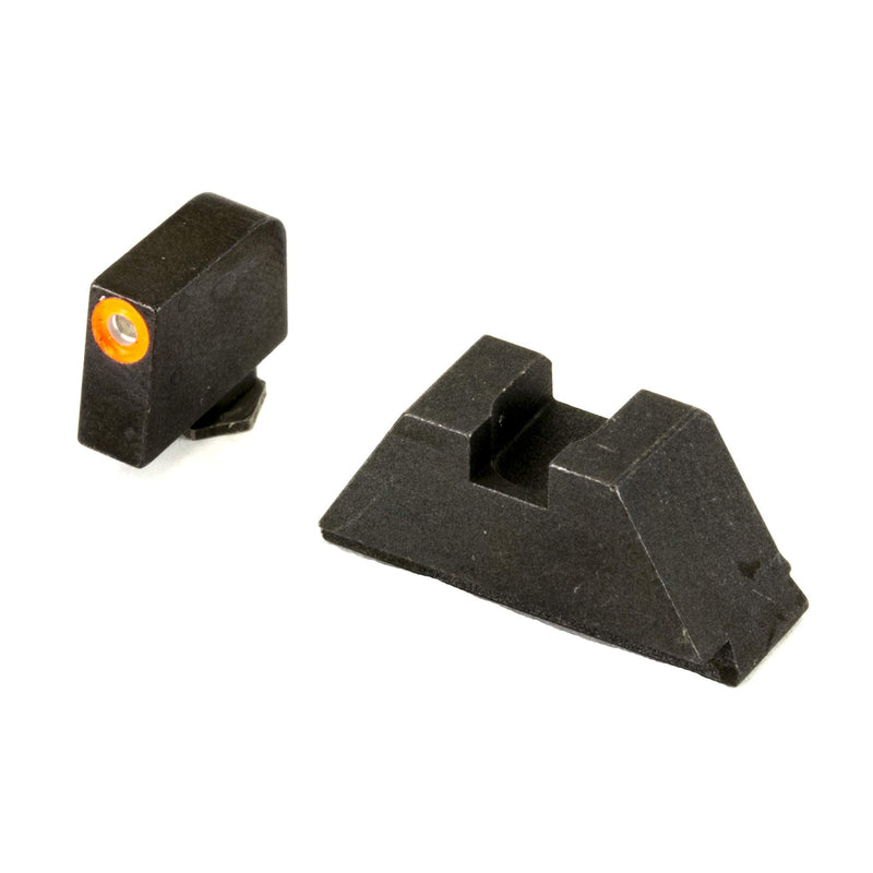 AmeriGlo Sight, fits All Glocks Except 42/43, Green Tritium Orange Outline Front Black Rear, Tall Suppressor Set - BeesActive Australia
