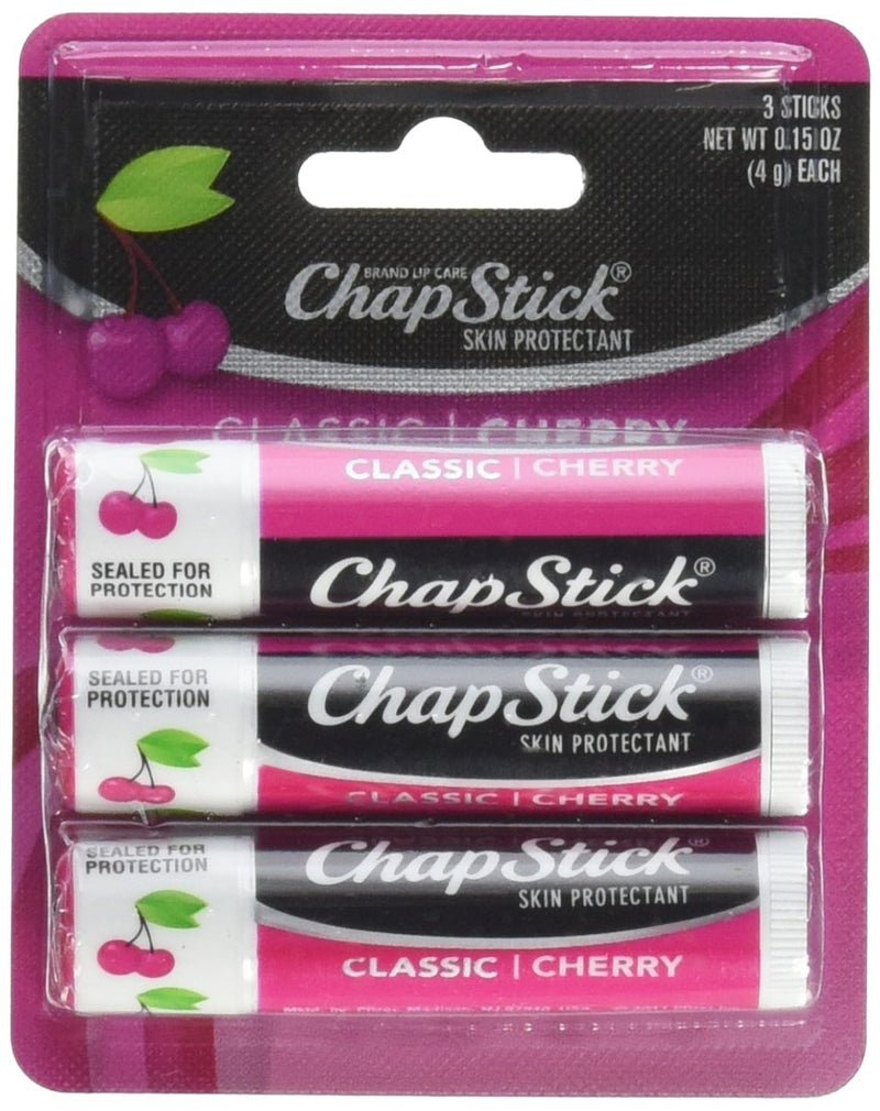 ChapStick Lip Balm, Classic Cherry, 0.15 Ounce (Pack of 6) - BeesActive Australia