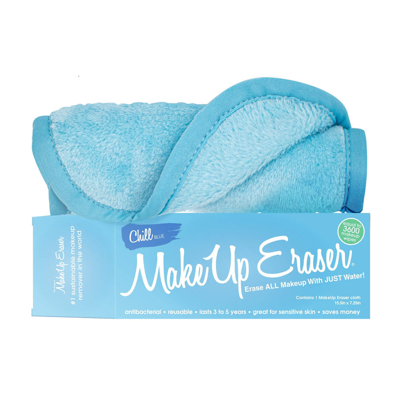 The Original MakeUp Eraser, Erase All Makeup With Just Water, Including Waterproof Mascara, Eyeliner, Foundation, Lipstick, and More Chill Blue - BeesActive Australia